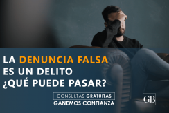 DENUNCIAS FALSAS-GARCÍA BLANES ABOGADOS